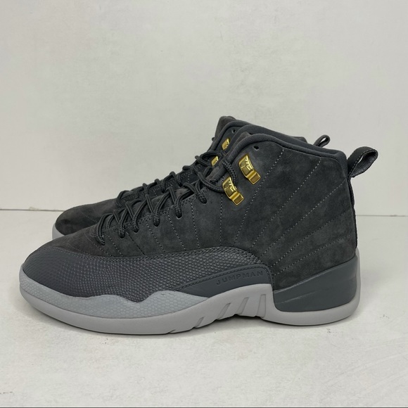 Nike Air Jordan 12 Retro “Wolf Grey/Dark Grey” WORN - Picture 6 of 8